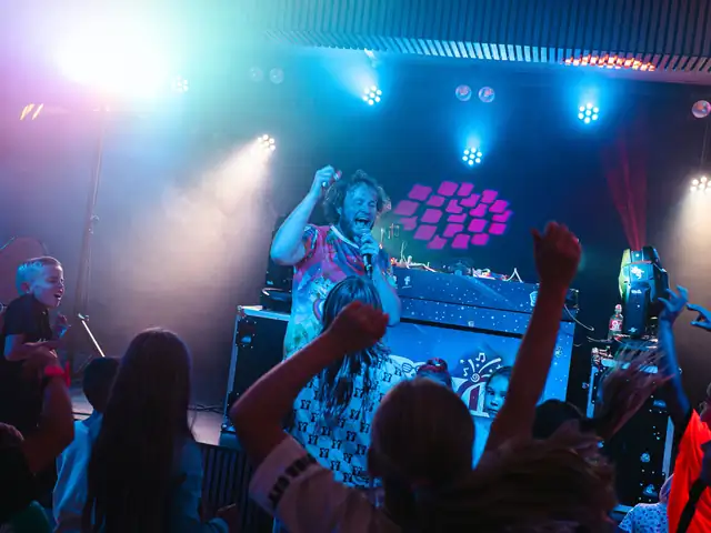 Kinderen op schoolfeest